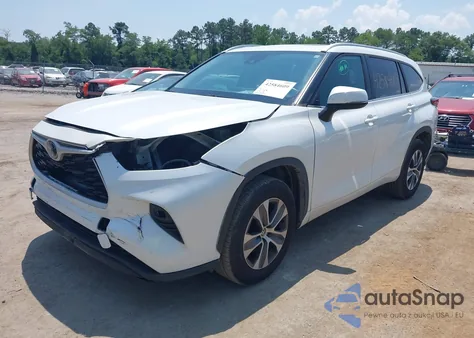 2023 Toyota Highlander Xle из США, поврежденный, VIN 5TDKDRAH7PS028858